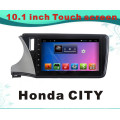 Android System GPS Navigation Auto DVD für Honda City 10.1inch Kapazitanz Bildschirm mit WiFi / TV / Bluetooth